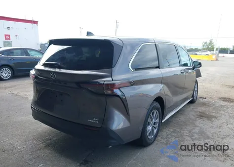 2023 Toyota Sienna Le из США, поврежденный, VIN 5TDKRKEC6PS157598